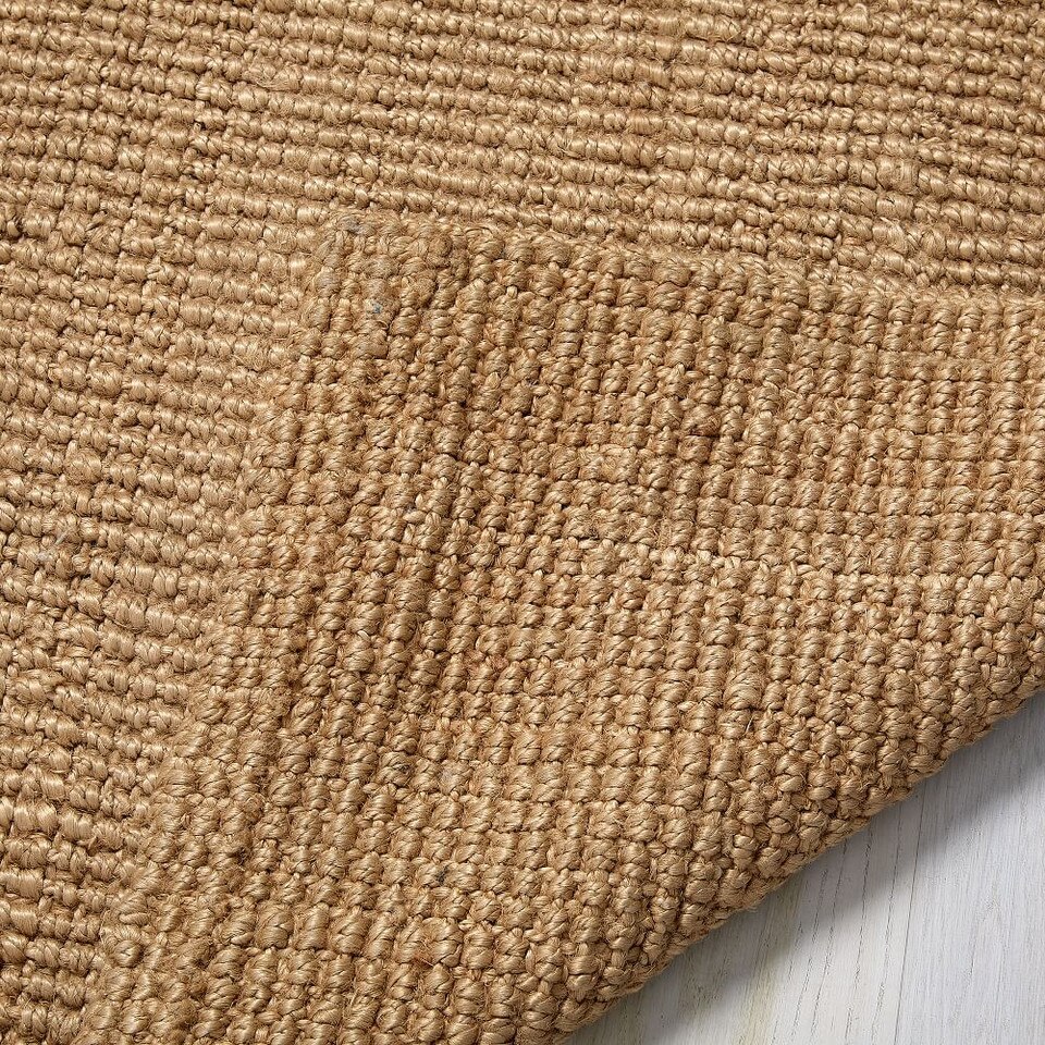 Jute Boucle Rug West Elm UK